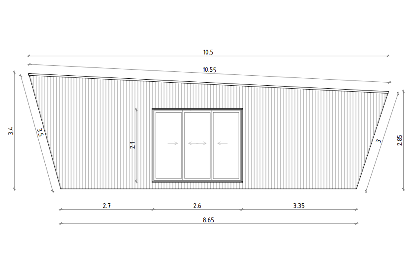 Plano lateral MOX 64